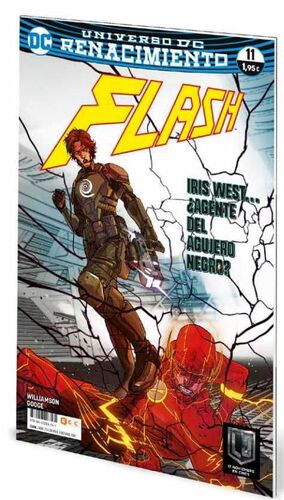 FLASH #25. RENACIMIENTO #11 IRIS WEST AGENTE DEL AGUJERO NEGRO? (ECC-GRAPA)
