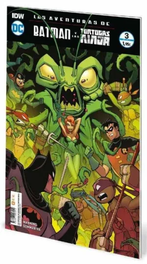 LAS AVENTURAS DE BATMAN Y LAS TORTUGAS NINJA #03
