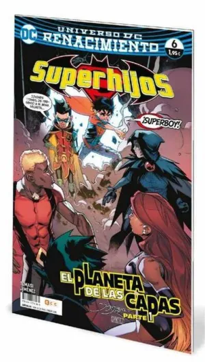 SUPERHIJOS #06 RENACIMIENTO. EL PLANETA DE LAS CAPAS - 1