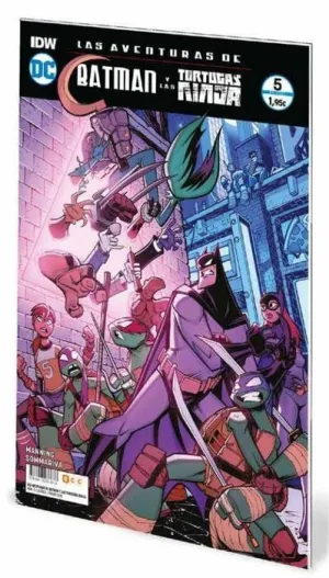 LAS AVENTURAS DE BATMAN Y LAS TORTUGAS NINJA #05