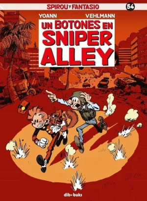 SPIROU Y FANTASIO #54 UN BOTONES EN SNIPER ALLEY