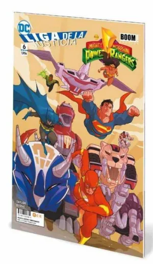 LIGA DE LA JUSTICIA / POWER RANGERS #06