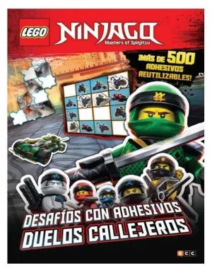LEGO NINJAGO. DESAFIOS CON ADHESIVOS: DUELOS CALLEJEROS