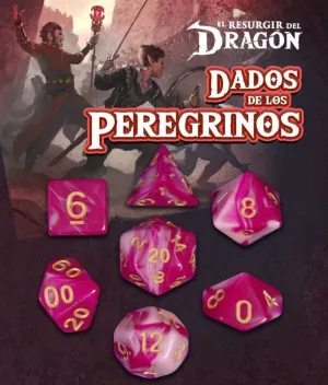 EL RESURGIR DEL DRAGON JDR: PEREGRINOS DE VOLDOR DADOS MAGENTA EURANA
