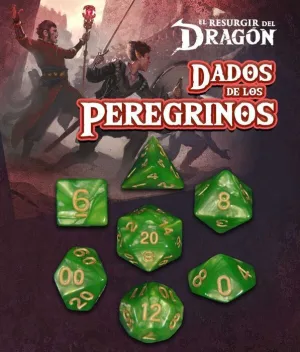 EL RESURGIR DEL DRAGON JDR: PEREGRINOS DE VOLDOR DADOS ESMERALDA WAROUI