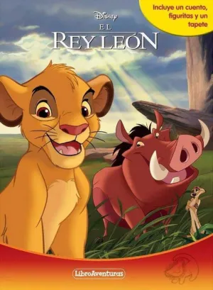 EL REY LEON. LIBROAVENTURAS: INCLUYE CUENTO FIGURITAS Y UN TAPETE