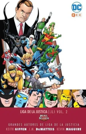 GRANDES AUTORES DE LA LIGA DE LA JUSTICIA: GIFFEN - MAGUIRE. JLI VOL.2
