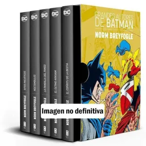 ESTUCHE GRANDES AUTORES DE BATMAN: NORMAN BREYFOGLE