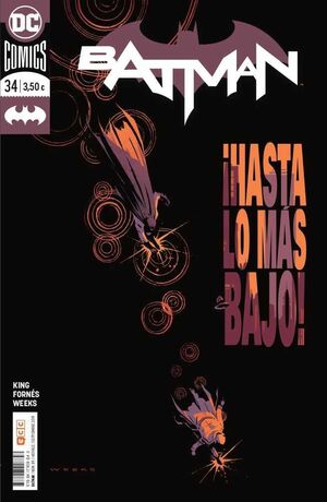 BATMAN MENSUAL VOL.3 #089 / #34 HASTA LO MAS BAJO!