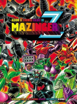 MAZINGER Z ALBUM DE CROMOS CALBEE                                          