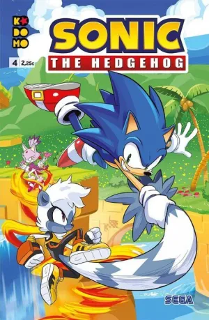 SONIC THE HEDGEHOG #04 (GRAPA - ECC)
