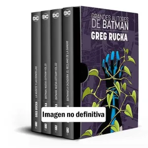 ESTUCHE GRANDES AUTORES DE BATMAN: GREG RUCKA