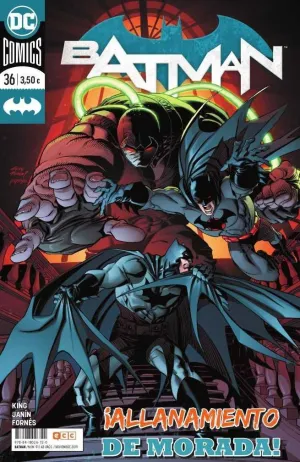 BATMAN MENSUAL VOL.3 #091 / #36 ALLANAMIENTO DE MORADA!