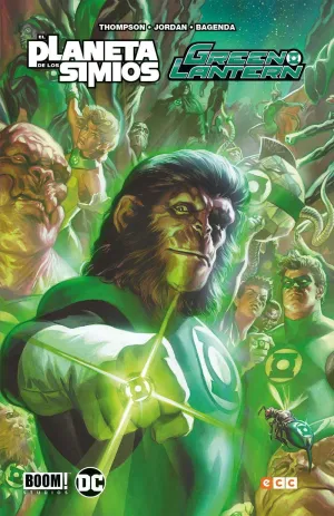 GREEN LANTERN / EL PLANETA DE LOS SIMIOS (CARTONE)