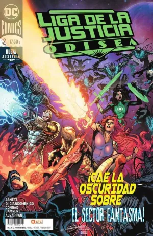 LIGA DE LA JUSTICIA: ODISEA #02. CAE LA OSCURIDAD SOBRE EL SECTOR FANTASMA