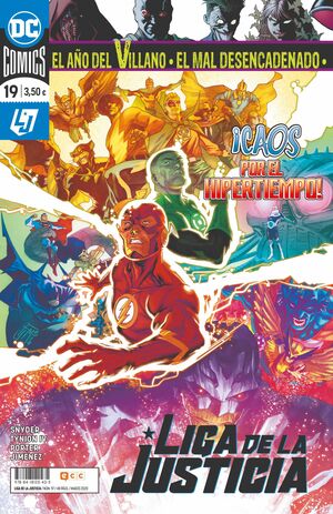 LIGA DE LA JUSTICIA #097. LA NUEVA LIGA DE LA JUSTICIA #019