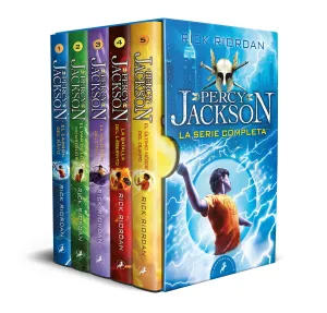 ESTUCHE PERCY JACKSON. LA SERIE COMPLETA