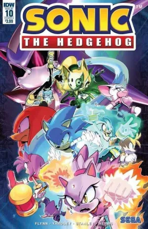 SONIC THE HEDGEHOG #10 (GRAPA - ECC)