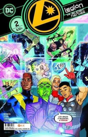 LEGION DE SUPERHEROES #02 (ECC)