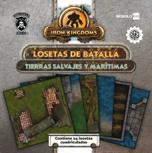 IRON KINGDOMS RÉQUIEM JDR LOSETAS TIERRAS SALVAJES Y MARÍTIMAS