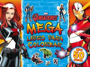 LOS VENGADORES. MEGALIBRO PARA COLOREAR LOS VENGADORES. MEGALIBRO PARA COLOREAR