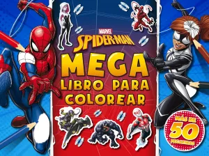 SPIDER-MAN. MEGALIBRO PARA COLOREAR SPIDER-MAN. MEGALIBRO PARA COLOREAR