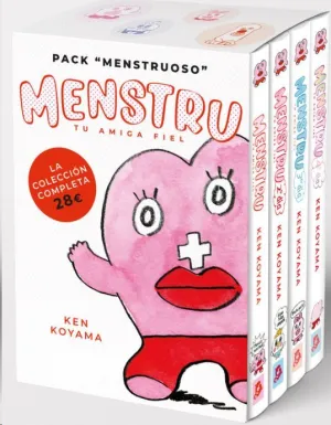 PACK MENSTRUOSO: MENSTRU, TU AMIGA FIEL, VOL.1-4