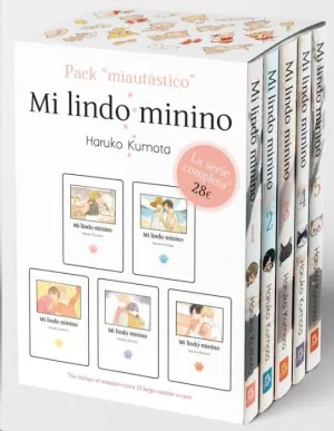 PACK MIAUTÁSTICO: MI LINDO MININO, VOL.1-5