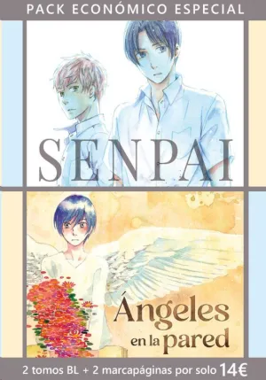 BIKKE SENPAI ANGELES EN LA PARED PACK 2 TOMOS BL