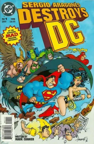 SERGIO ARAGONÉS DESTRUYE EL UNIVERSO DC