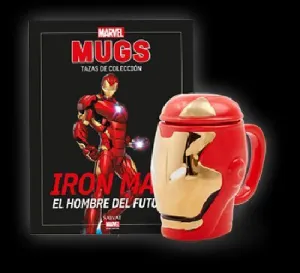 COLECCION TAZAS MARVEL #02. IRON-MAN EL HOMBRE DEL FUTURO