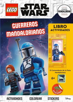 LEGO STAR WARS GUERREROS MANDALORIANOS LIBRO ACTIVIDADES