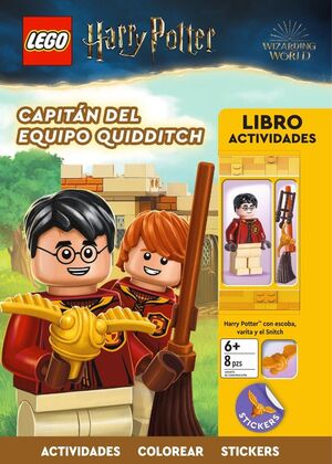 LEGO HARRY POTTER CAPITAN DEL EQUIPO QUIDDITCH LIBRO ACTIVIDADES