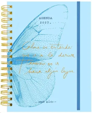 AGENDA ANUAL DIARIA 2027 SARA BÚHO