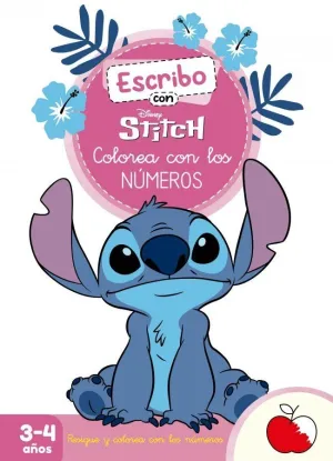 ESCRIBO CON STITCH: COLOREA CON NUMEROS