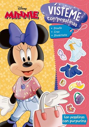 DISNEY MINNIE: VISTEME CON PEGATINAS