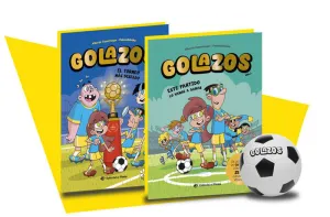 ESTUCHE GOLAZOS: 2 LIBROS + PELOTA