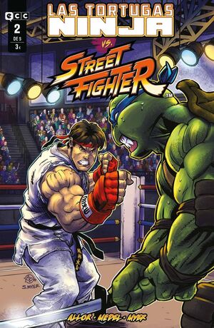 LAS TORTUGAS NINJA VS. STREET FIGHTER #02