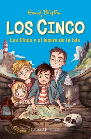 LOS CINCO: LOS CINCO Y EL TESORO DE LA ISLA