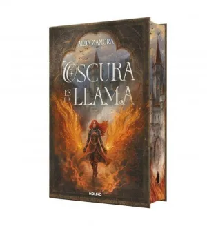OSCURA ES LA LLAMA (ED. LIMITADA CANTOS TINTADOS)