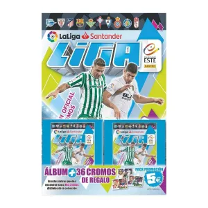 LIGA SANTANDER 2019 - 2020 ALBUM + 36 CROMOS REGALO                        