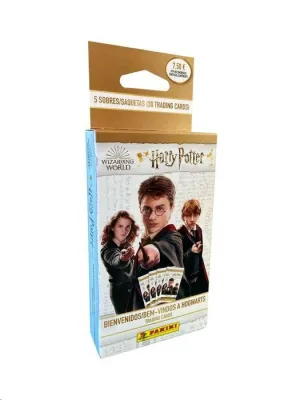 HARRY POTTER TRADING CARDS BIENVENIDOS A HOGWARTS 5 SOBRES (BLISTER) 