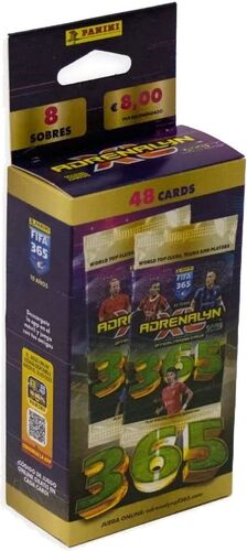 FIFA 365 ADRENALYN XL 2025 ECOBLISTER 8 SOBRES