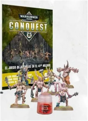 WARHAMMER 40000 CONQUEST COLECCION OFICIAL #004. DEATH GUARD               