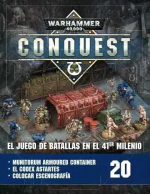 WARHAMMER 40000 CONQUEST COLECCION OFICIAL #020. MUNITORUM ARMOURED CONT.  