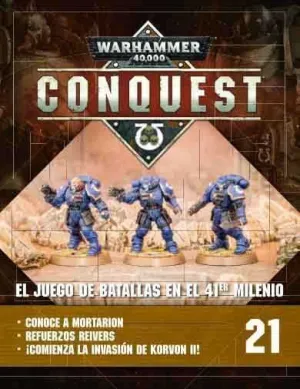 WARHAMMER 40000 CONQUEST COLECCION OFICIAL #021. PRIMARIS REIVERS          