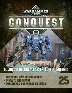 WARHAMMER 40000 CONQUEST COLECCION OFICIAL #025. REDEMPTOR DREADNOUGHT - 2 