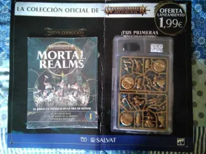 WARHAMMER AGE OF SIGMAR COLECCION OFICIAL #01. MORTAL REALMS               