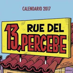 CALENDARIO 2017 RUE DEL PERCEBE                                            