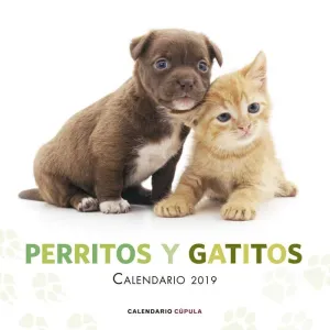 CALENDARIO 2019 PERRITOS Y GATITOS                                         